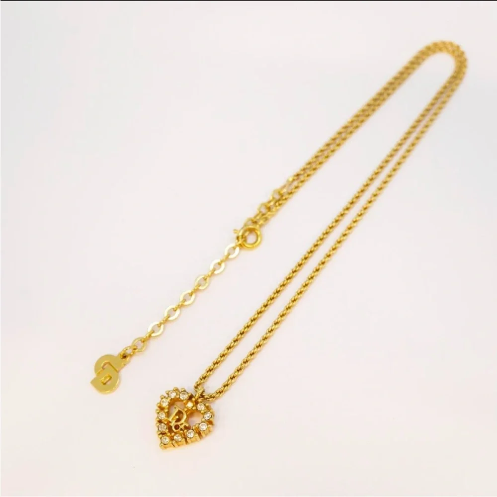 Dior Heart Necklace - Picture 2 of 6
